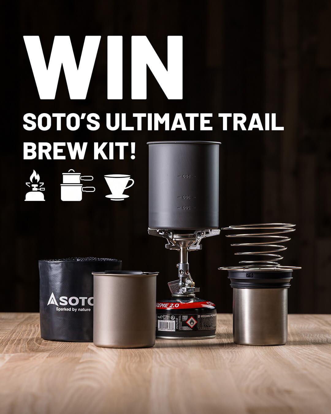 Win this Soto Camping Cooking Bunle