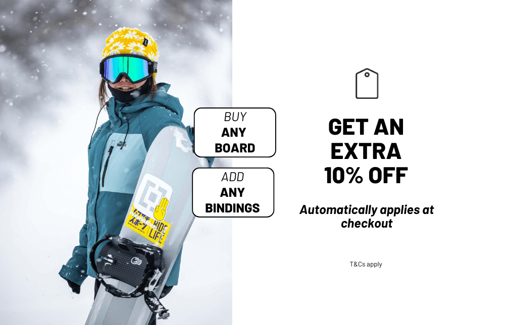 Snowboard & Bindings Package Deal