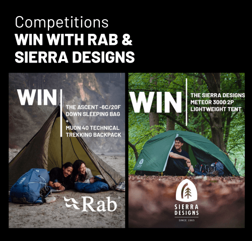 Competitions - win with Rab & Sierra Designs