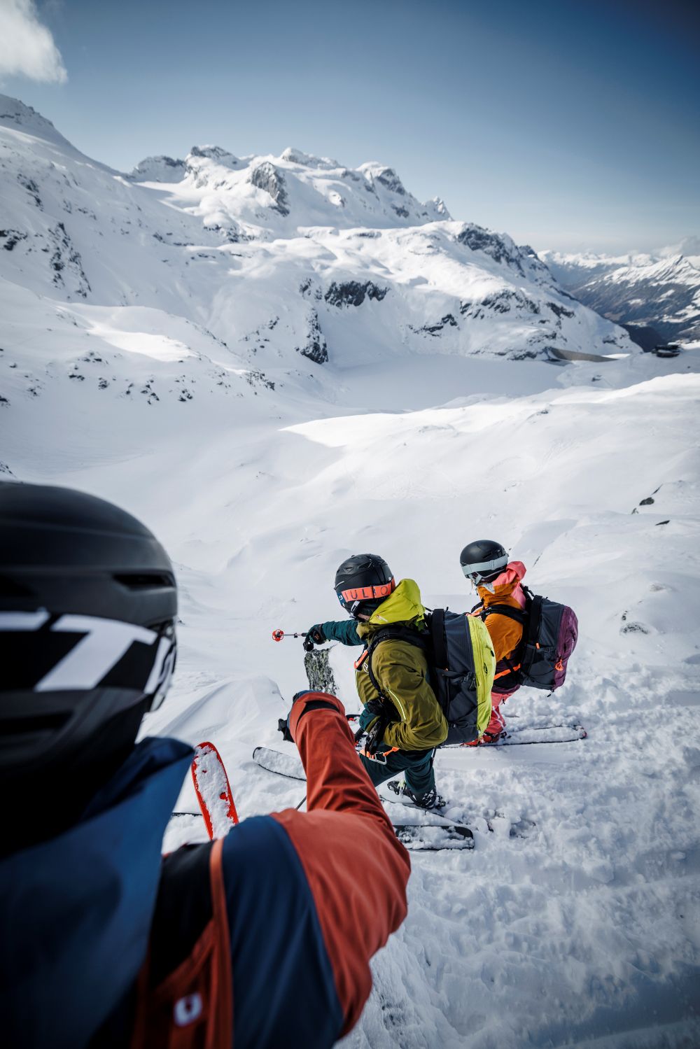 Backcountry Hiking Mountains