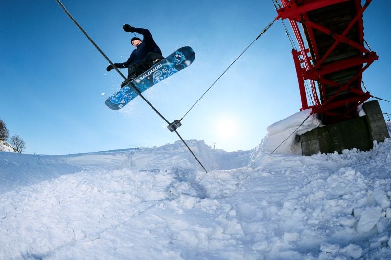 SALOMON SURFACE 162 × FLUX M salomon-surface-snowboard-demo