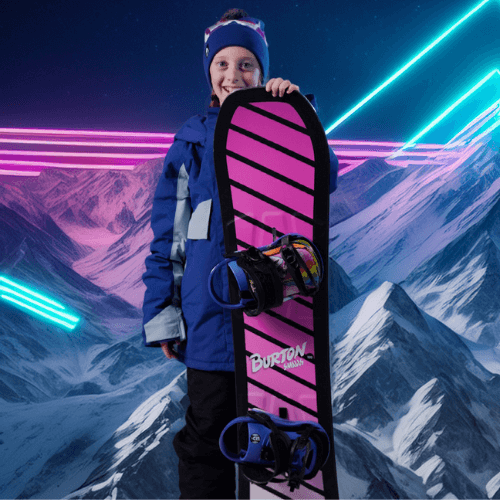 Kids in the mountains