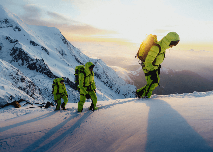 Image: Berghaus - winter hiking in the mountains