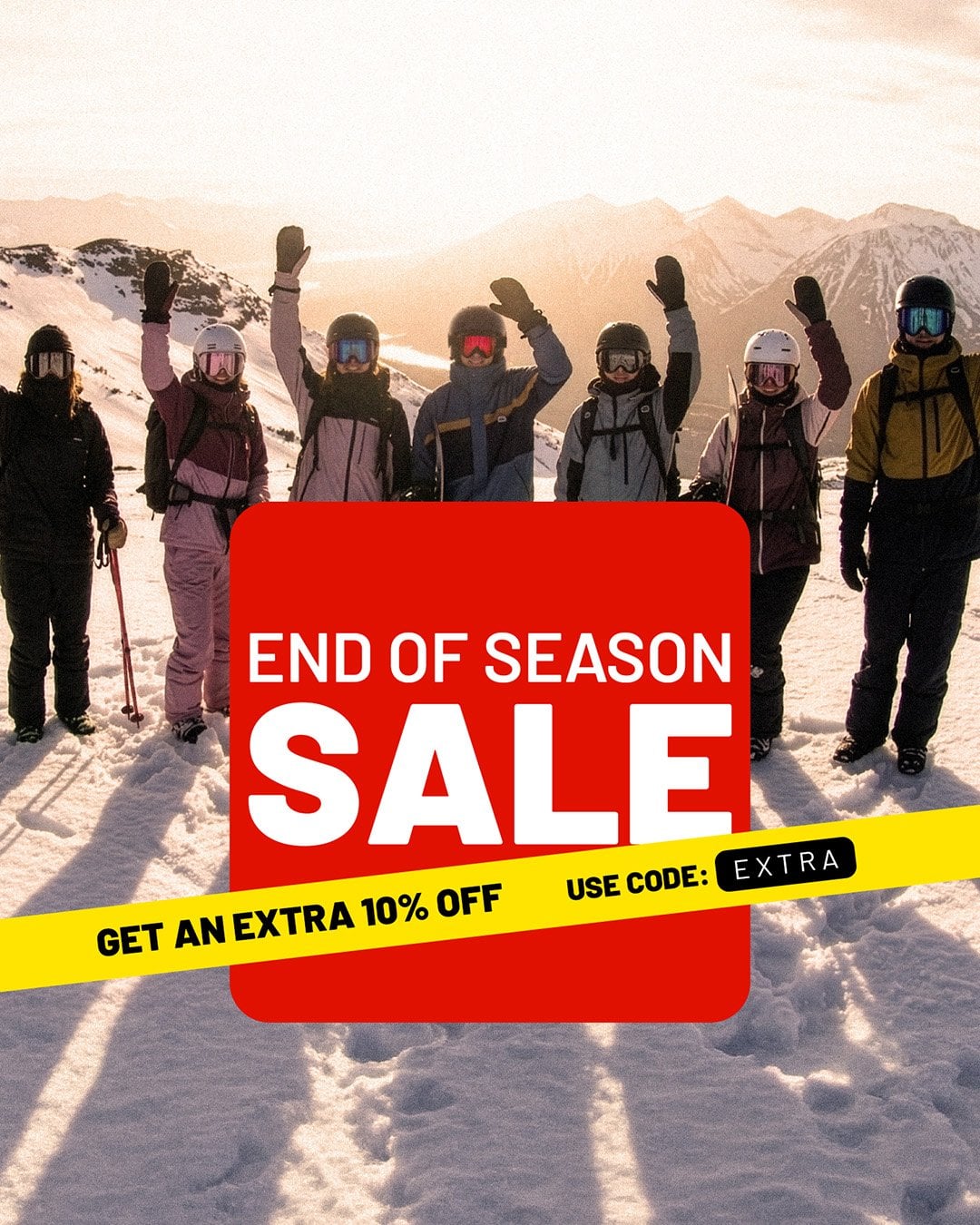 Extra 10% off including Sale items