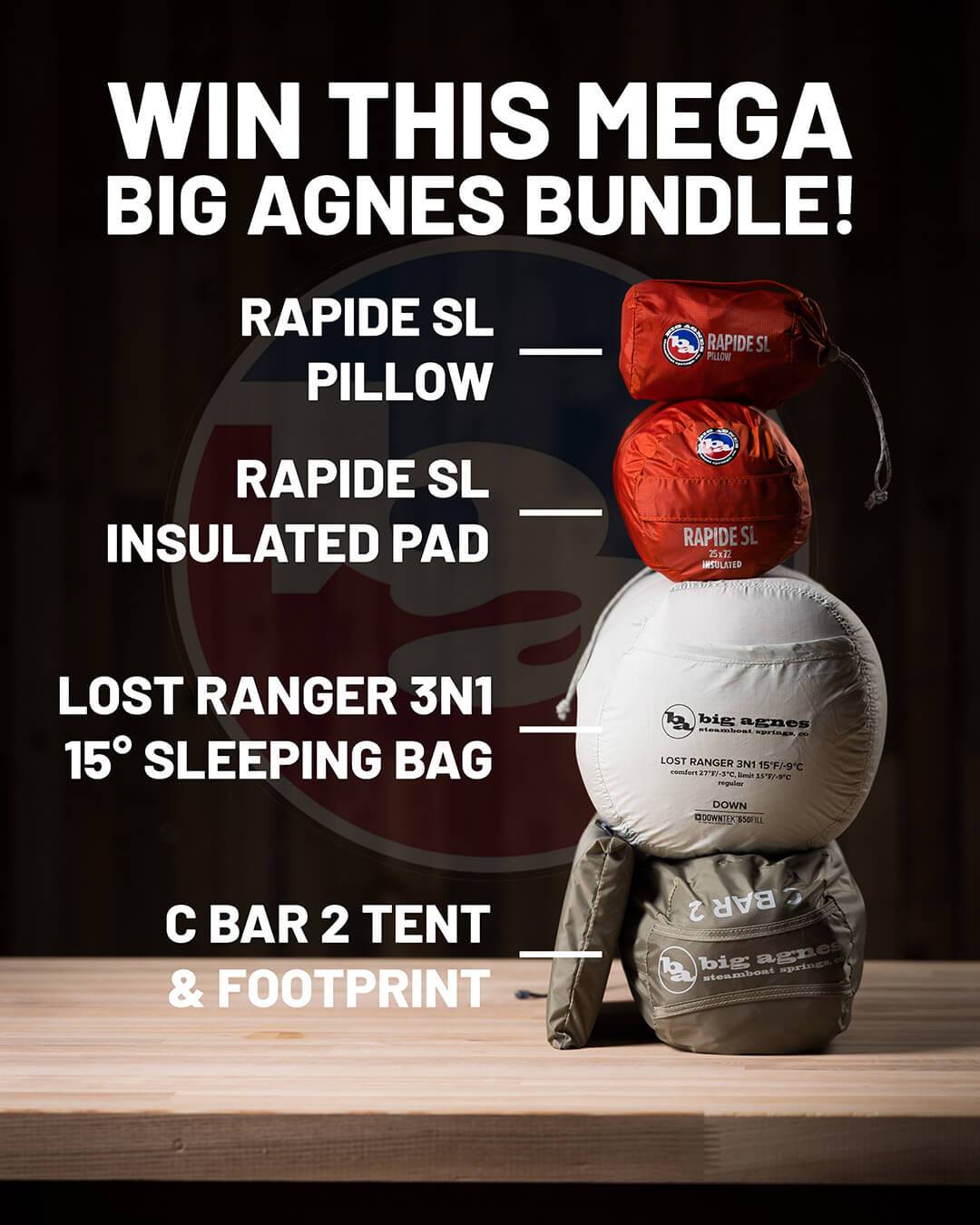 Win this Mega Big Agnes Bundle