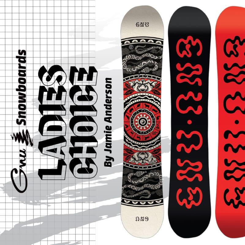 GNU PRO CHOICE JAMIE ANDERSON スノーボード GNU Asym Pro Choice C3 Snowboard - Women's 2025 | evo